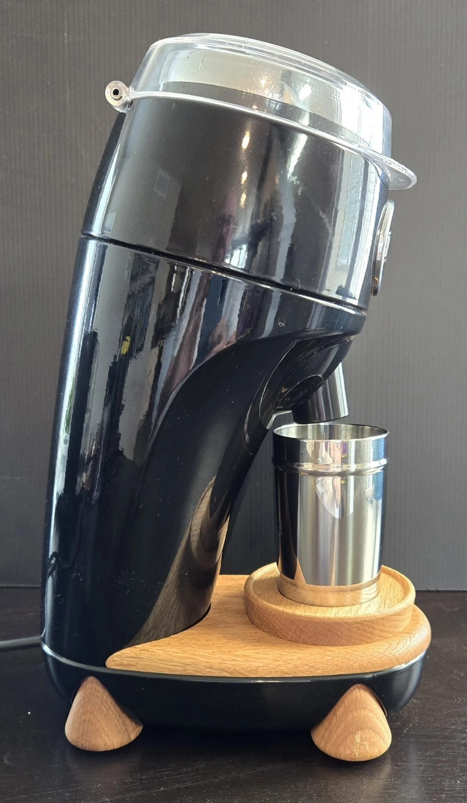 Niche Zero Conical Burr Coffee Grinder – Black – Premium Single-Dose Grinder (US Model)