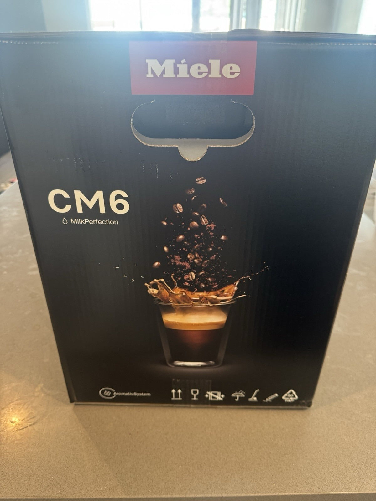 Miele CM6160 MilkPerfection Coffee Machine – Brand New, Factory Sealed, Automatic Espresso Maker