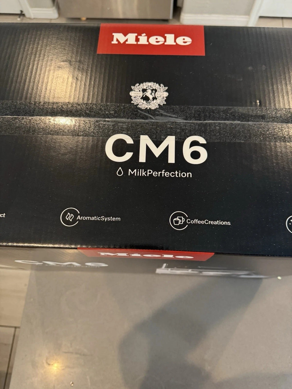 Miele CM6160 MilkPerfection Coffee Machine – Brand New, Factory Sealed, Automatic Espresso Maker